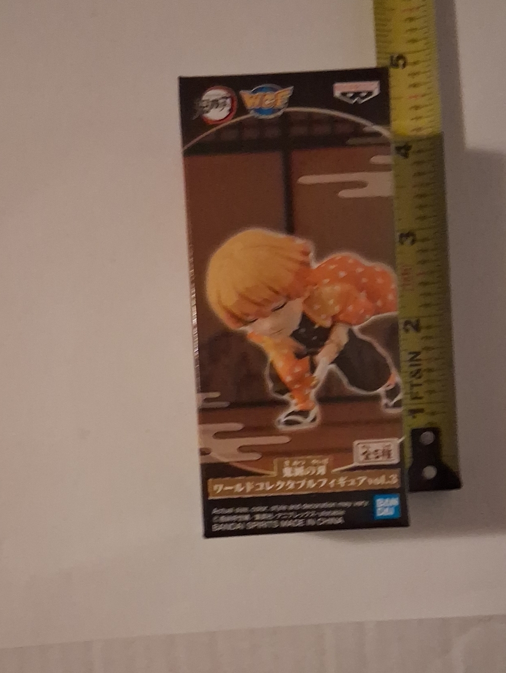 Banpresto Demon Slayer Kimetsu no Yaiba World Collectible Zenitsu Agatsume